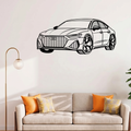 Audi RS7 Metal Wall Frame – Premium Laser Cut Wall Art
