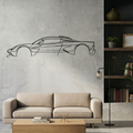 McLaren P1 Metal Wall Art – Premium Laser-Cut Supercar Wall Decor