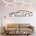 Mercedes-AMG S63 Laser Cut Metal Wall Art | Premium Steel Car Silhouette | Torque Walls