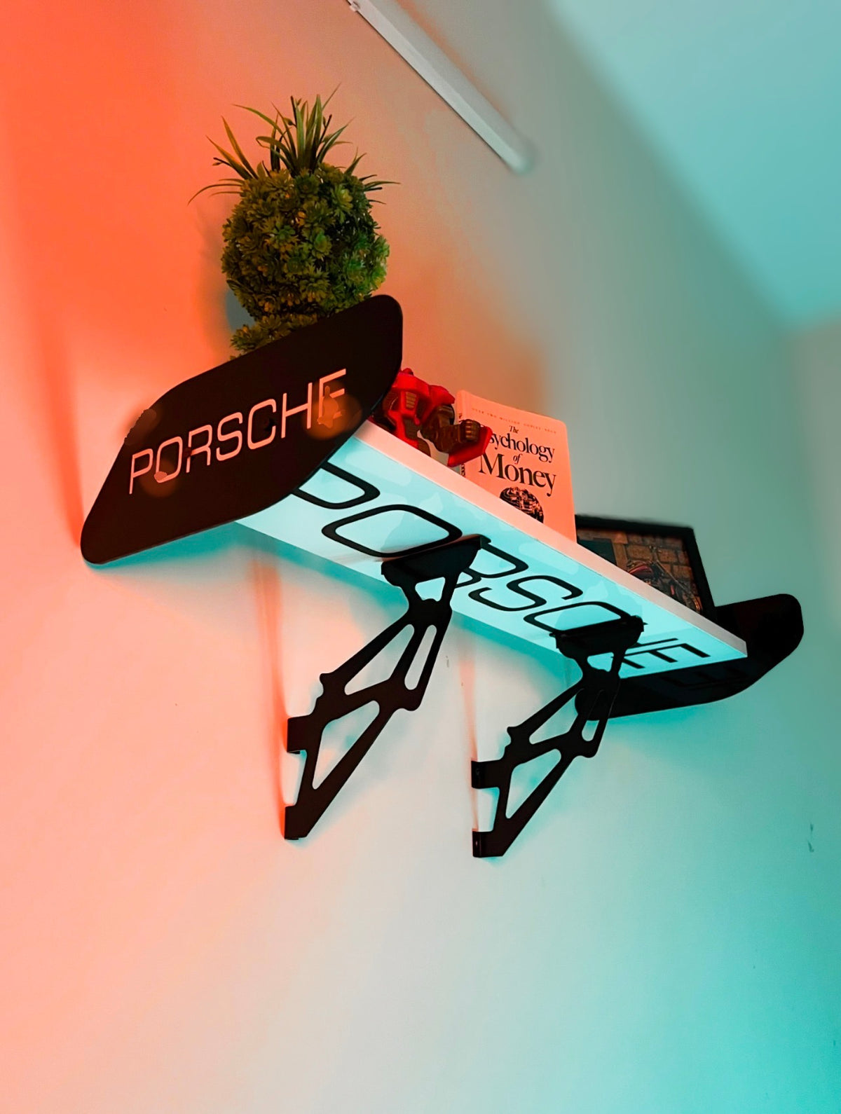 Wall Spoiler Shelf – Modern Automotive Display Shelf