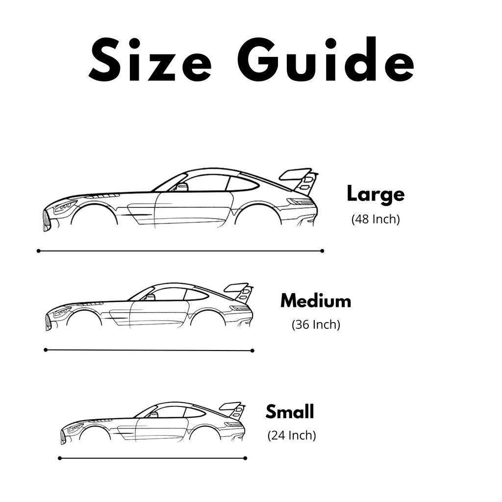 Audi RS6 Silhouette Metal Wall Frame – Premium Laser Cut Car Wall Art
