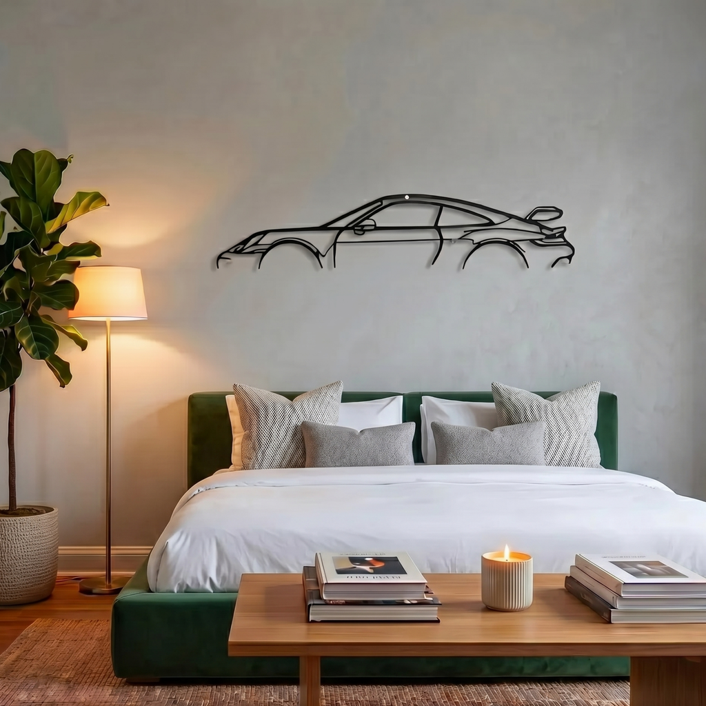 Premium Metal Wall Frame – Laser Cut Automotive Wall Art