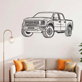 Ford F-150 Raptor Metal Wall Frame – Premium Laser Cut Wall Art