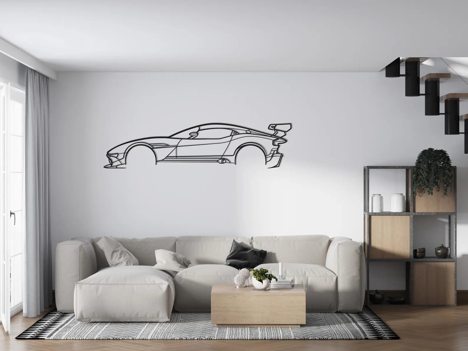 Aston Martin Vulcan Metal Car Wall Art | Laser Cut Steel Wall Decor | Torque Walls