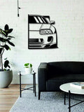 Toyota Supra Front Metal Car Wall Art | Laser Cut Steel Wall Decor | Torque Walls
