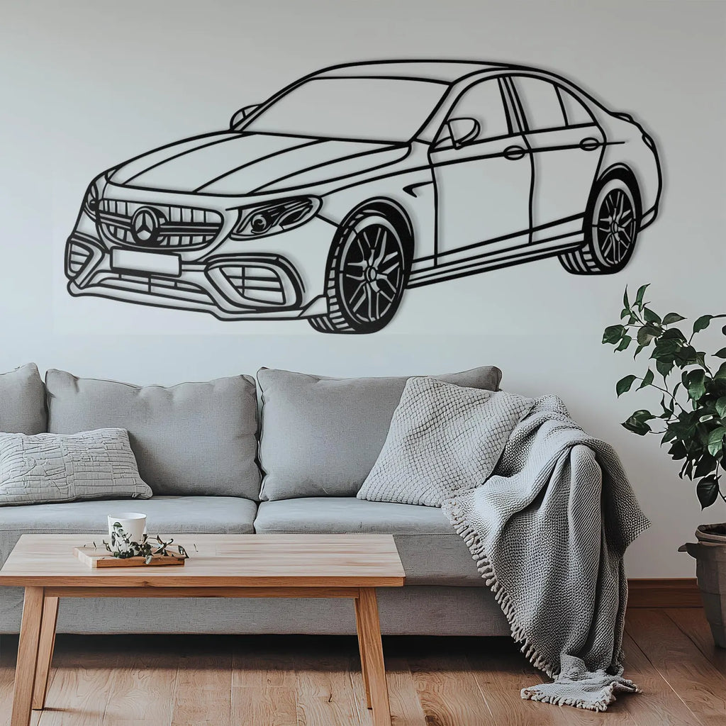 Mercedes-Benz AMG Metal Car Wall Art | Laser Cut Steel Wall Decor | Torque Walls