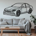 Mercedes-Benz AMG Metal Car Wall Art | Laser Cut Steel Wall Decor | Torque Walls