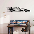 F1 Car Metal Wall Frame – Premium Laser Cut Wall Art